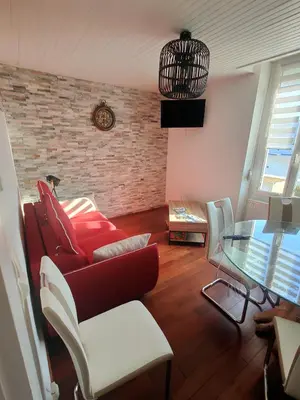 Coin salon dans l'établissement le Cozy Nest