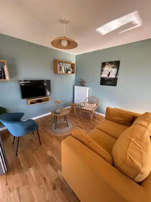 Télévision ou salle de divertissement dans l'établissement Refuge au coeur des Vosges
