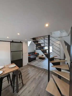 Plan de l'établissement gîte chez Eric et Céline