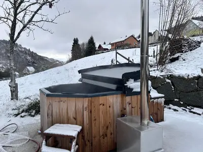 L'établissement Vacances au Bonhomme en hiver