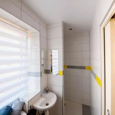 Salle de bains dans l'établissement Cosy duplex indépendant
