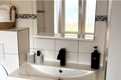 Salle de bains dans l'établissement Le 31 - Mulhouse Pfastatt