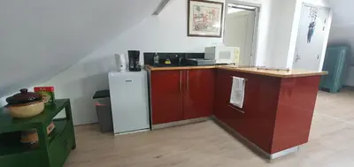 Cuisine ou kitchenette dans l'établissement Cramiland - Appart complet chez nous