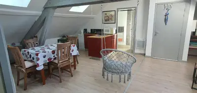Cuisine ou kitchenette dans l'établissement Cramiland - Appart complet chez nous