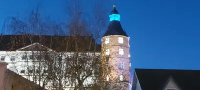 Plan de l'établissement Appart' DuChatelain lumineux, vue sur château