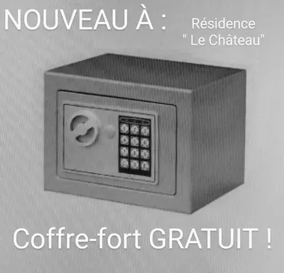 Plan de l'établissement Résidence Le Château