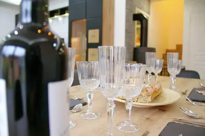 Boissons dans l'établissement Maison cossue, moderne et calme à La Bresse 5 chbr