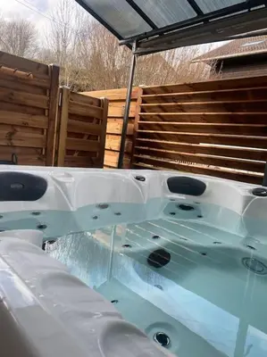Plan de l'établissement la ruche Bel appartement avec terrasse, magnifique vue , 2 spa