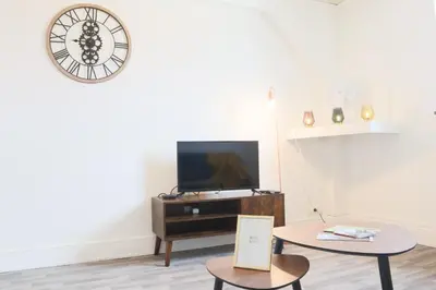 Télévision ou salle de divertissement dans l'établissement Le Vintage, Mulhouse ville