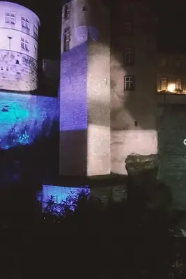 Plan de l'établissement Appartement au pied du château
