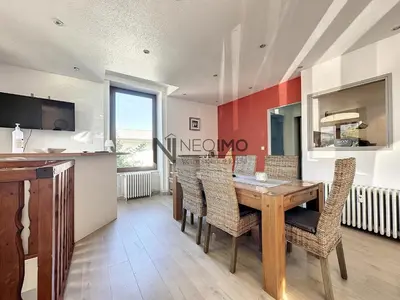 Cuisine ou kitchenette dans l'établissement lac et montagne Gerardmer