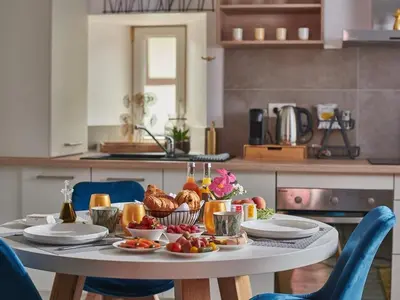 Nourriture dans la maison de vacances ou à proximité