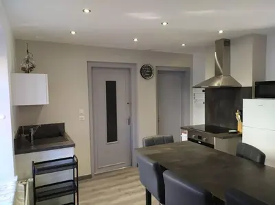 Cuisine ou kitchenette dans l'établissement Chez Vovone 3 étoiles clévacances