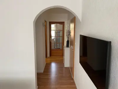 Télévision ou salle de divertissement dans l'établissement Appartement la petite Venise