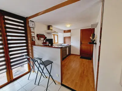 Cuisine ou kitchenette dans l'établissement Le Petit Veternat