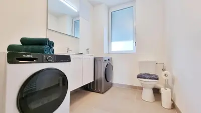 Salle de bains dans l'établissement Chez JM - Calme - Chic - Fibre - Relax BNB