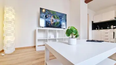 Cuisine ou kitchenette dans l'établissement Chez JM - Calme - Chic - Fibre - Relax BNB