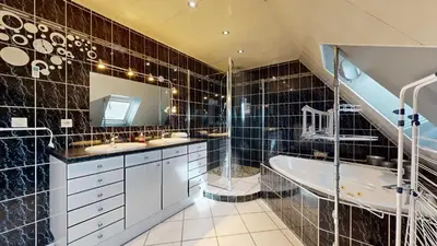 Salle de bains dans l'établissement Chez Ludivine - Maison avec Terrasse et Parking