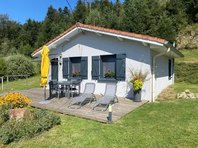 Jardin de l'établissement La Maison Bleue