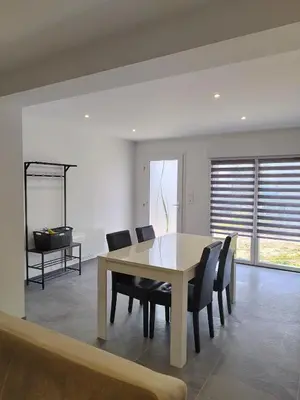 Coin salon dans l'établissement Gîte l'harmonie I