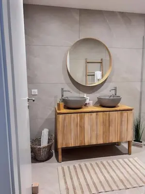 Salle de bains dans l'établissement Casa el nido
