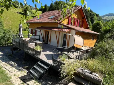 Paysage naturel près de la maison de vacances