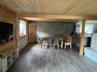 Cuisine ou kitchenette dans l'établissement La Maison Peter, proche de la nature, 3 étoiles
