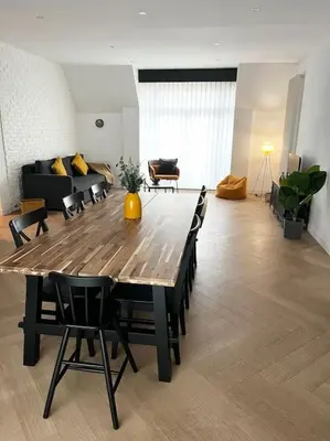 Coin salon dans l'établissement Cocon d'Alsace