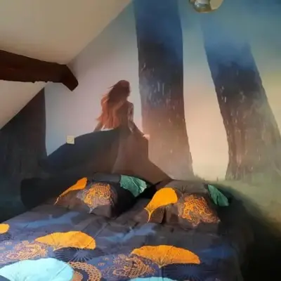 La Sorcière in a typical Alsatian house
