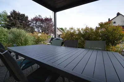 Balcon ou terrasse dans l'établissement Gîte l'escapade 90