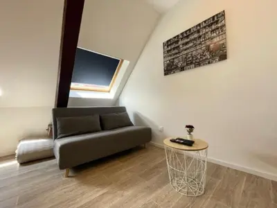 Coin salon dans l'établissement Appartement 3 personnes, Frontière Suisse (Bâle)