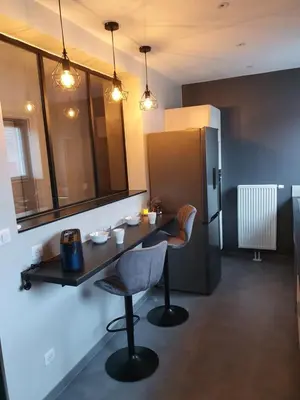 Plan de l'établissement Appartement, proche Europa-Park Colmar Strasbourg