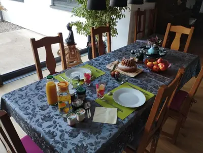 Nourriture dans le B&B/chambre d'hôtes ou à proximité