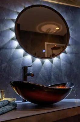 Salle de bains dans l'établissement LA BELL'CHAPELLE