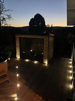 Balcon ou terrasse dans l'établissement L'ANNEXE