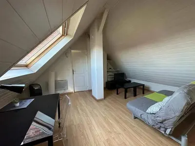 Coin salon dans l'établissement Duplex F2 - proche GARE TGV