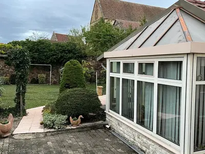 Jardin de l'établissement Gite L'arrière