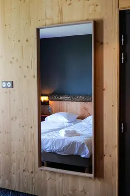 Un ou plusieurs lits dans un hébergement de l'établissement Le Motel du Gaschney