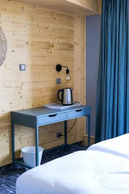 Un ou plusieurs lits dans un hébergement de l'établissement Le Motel du Gaschney