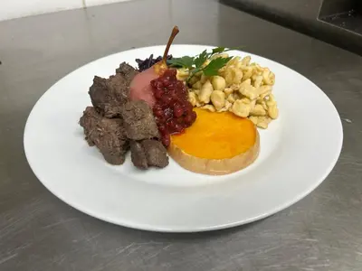 Nourriture dans l'auberge ou à proximité