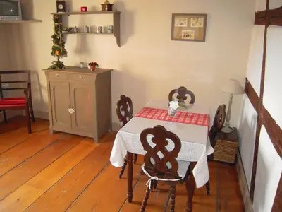 Cuisine ou kitchenette dans l'établissement La Maison Vigneronne