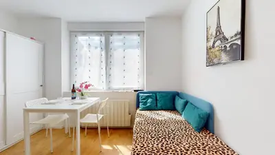 Coin salon dans l'établissement Le Charme Colmarien - Appartement 2 pièces au cœur de la ville