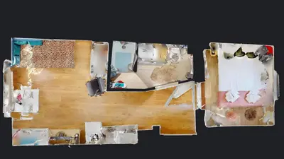 Plan de l'établissement Le Charme Colmarien - Appartement 2 pièces au cœur de la ville