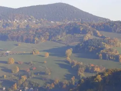 Paysage naturel près de la maison de vacances