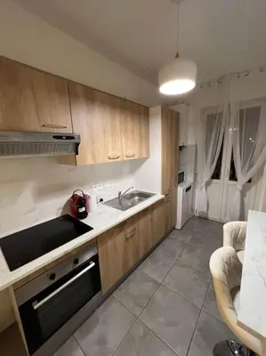 Cuisine ou kitchenette dans l'établissement Esprit Mulhouse - 3 chambres de charme