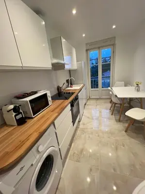Cuisine ou kitchenette dans l'établissement Esprit Vosges - 3 chambres de charme