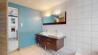 Salle de bains dans l'établissement Le Roesselmann 1 parking