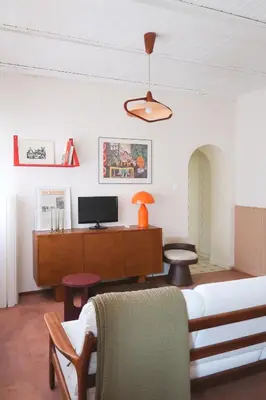 Télévision ou salle de divertissement dans l'établissement Appartement cosy sur la route des vins d'Alsace