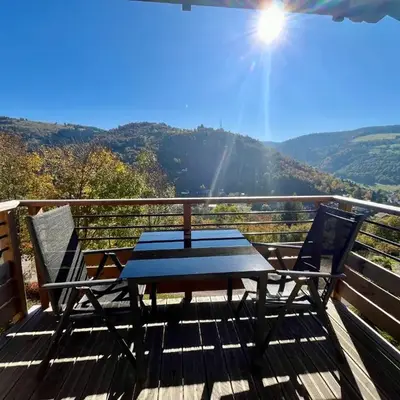 Superbe appartement neuf avec Sauna privé & Terrasse vue sur la montagne