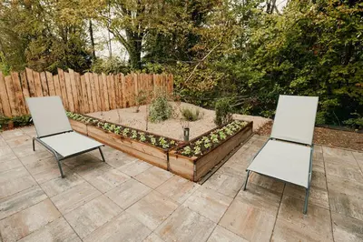 Jardin de l'établissement Les Gîtes de l'Altévic
